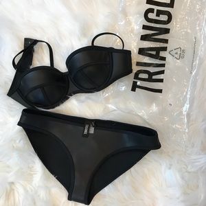 Triangl Black bathing suit